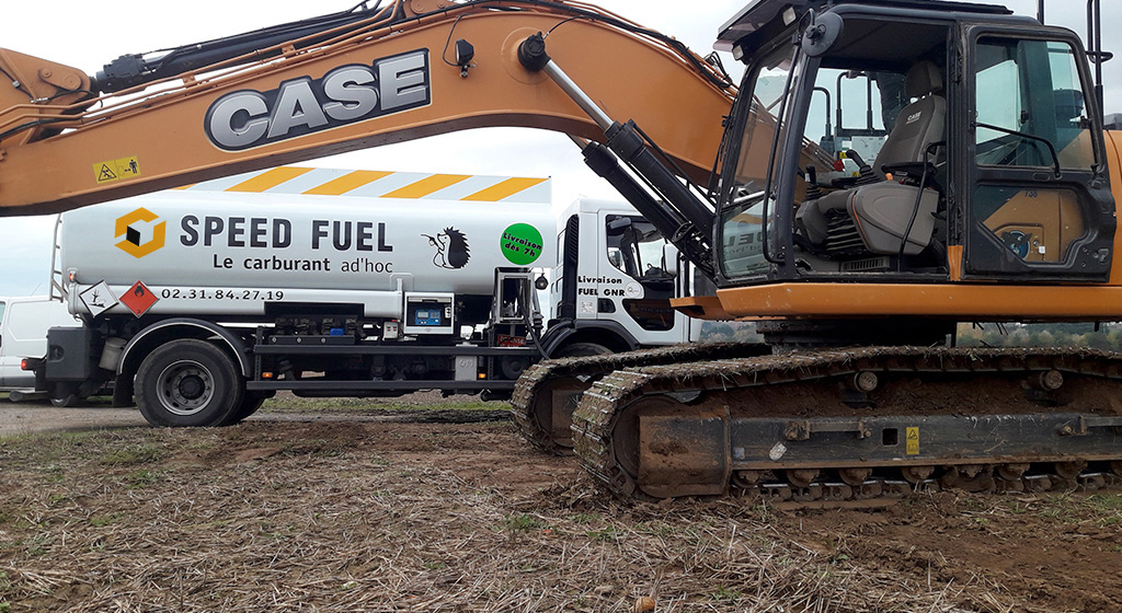 Speed Fuel, livraison de GNR directement sur votre chantier.
